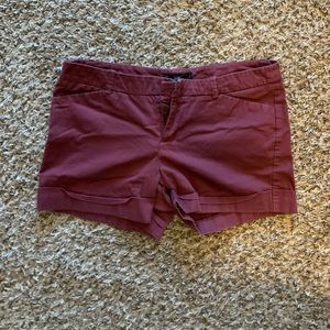 Maroon shorts great condition needs ironing